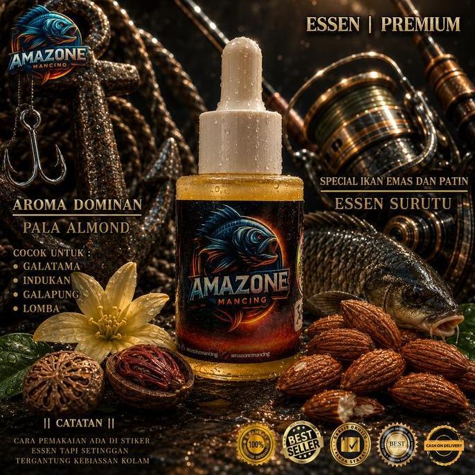 Veii- New- Surutu Aroma Pala Almond || Amazone Essen Ikan Emas Dan Patin || Oplosan Induk || Target 