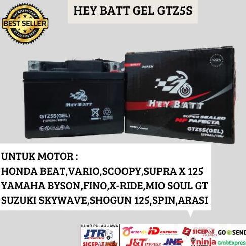Aki Motor Gel Heybatt Gtz5 Original Terbaik