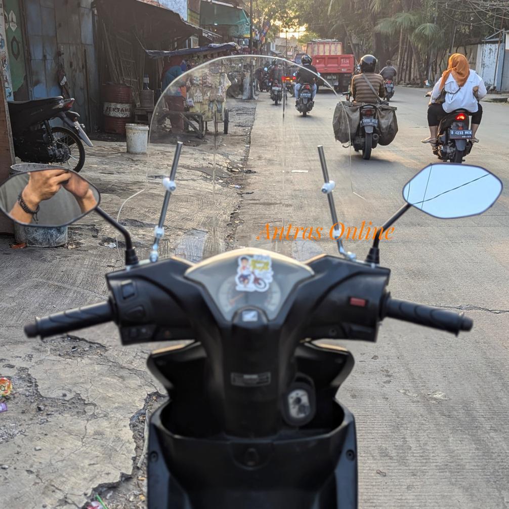 Visor Windshield Universal All Motor Matic Bebek