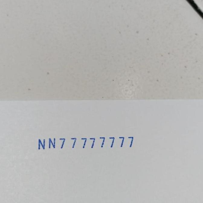 Stempel Manual Kombinasi Huruf Angka 5mm