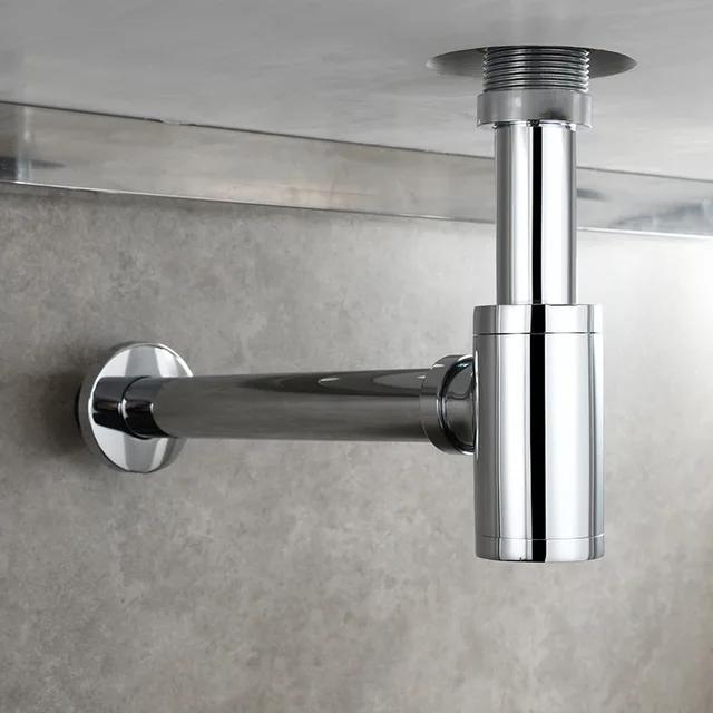 Sifon Botol Wastafel Model TOTO/Sifon Pembuangan Wastafel Kuningan