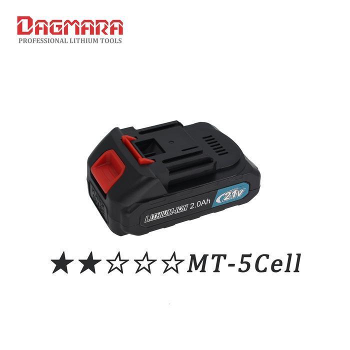 Dagmara Baterai Cordless 21 Volt Battery Tegangan sebenarnya Batere Mesin Bor