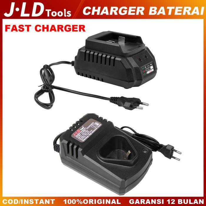 JLD Charger baterai Fast Charger/21V Charger and 12V Charger