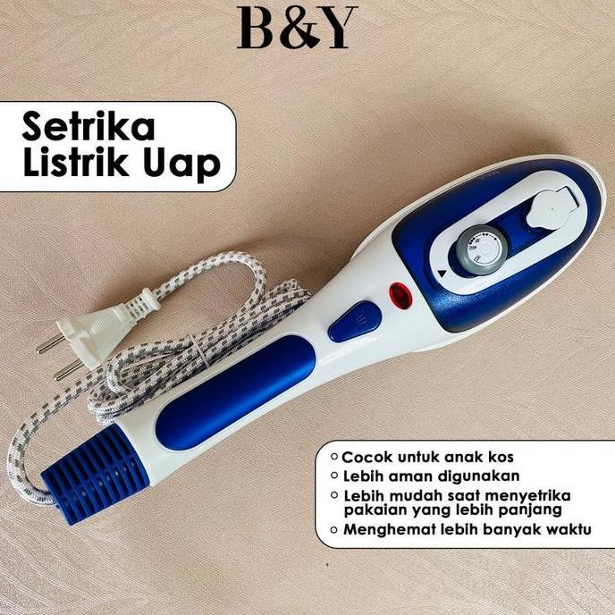 Bisalgsgkemas- Setrika Uap Baju Gantung Setrika Uap Portable Setrika Uap Laundry Setrika Uap Mini Se