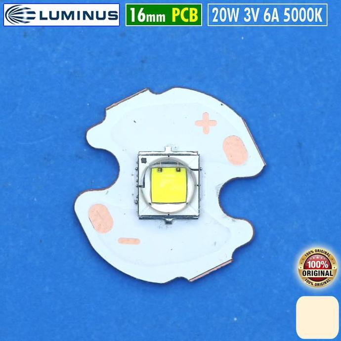 LUMINUS 20W 16MM SST-40 5000K DAYLIGHT SST40 MATA LED SENTER TEMBAK 6A