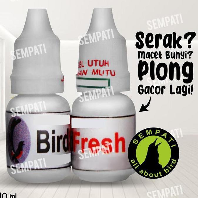 Bird Fresh Om Kicau Vitamin Burung Sakit Macet Bunyi Serak Saluran Pernafasan Dll