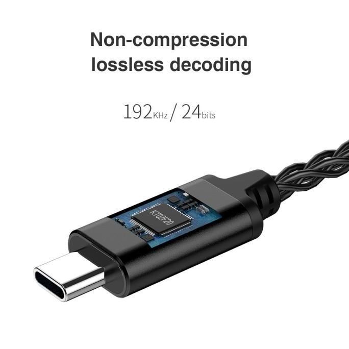 Larisjaminan- Trn Te Portable Hi-Fi Dac/Amp Type C To 3.5Mm Jack Adapter