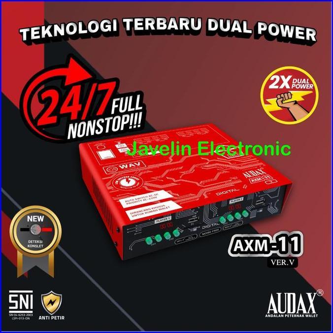Larisjaminan- Ampli Audax Axm 11 Amplifier Let Input 4 Output Power Ax Axm11