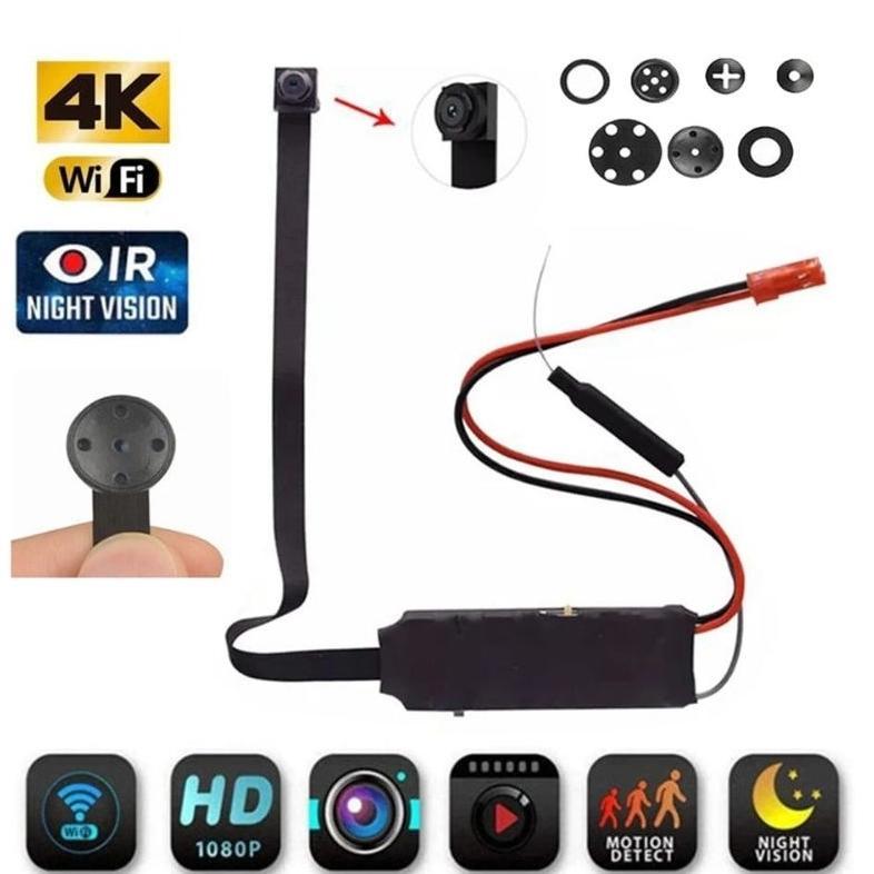 MINI SPY CAMERA WIRELESS 1080P 4K FULL HD  ORIGINAL- SPY CAM KECIL WIRELESS -IP