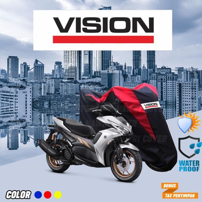 Sarung motor Aerox 155 Cover motor Aerox 155 Selimut motor Aerox 155 Penutup motor Aerox 155 waterpr
