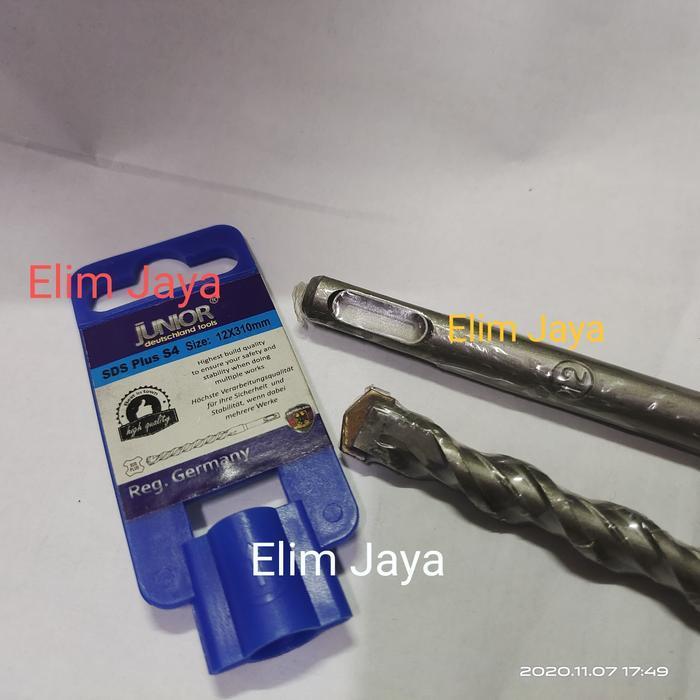 mata bor beton 12mm type SDS, mata bor bobok 12mm x panjang 30cm