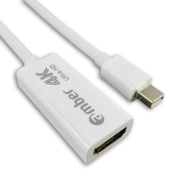 AMBER MDP-11 - MINI DISPLAY PORT TO HDMI 4K MURAH