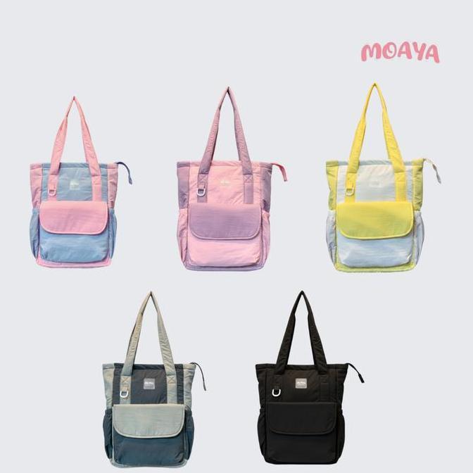 Pilihan - Moaya Totepack Totebag Backpack | Tas 2In1 Totebag Dan Backpack Korean Style Waterproof