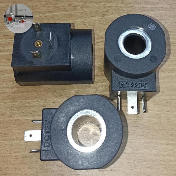 junkishop- COIL SOLENOID HYDRAULIC 14MM X 50MM DC12 / DC24 / AC220 VOLT / COIL AS 14MM / KOIL SOLENO