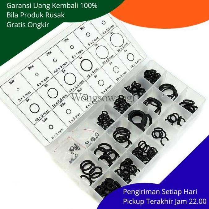 Karet Rubber Sil O Ring Uklik, Sil PCP, Sil Pompa PCP, 225 pcs.