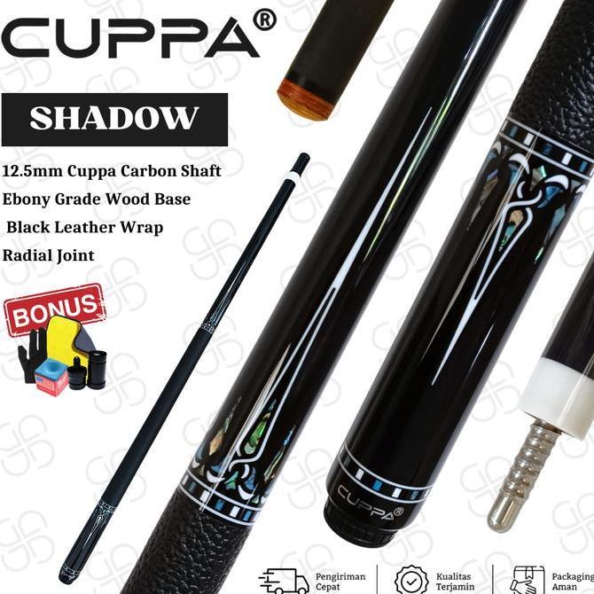 Cuppa Lone Shadow CU-09 Ebony | Stick Billiard Premium - Ryto BL
