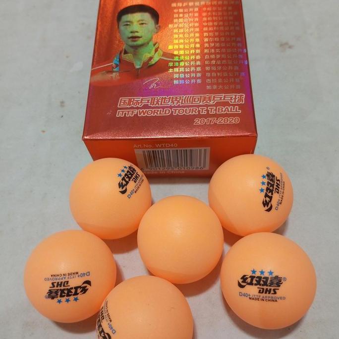 Bola pimpong / tenis meja DHS bintang 3