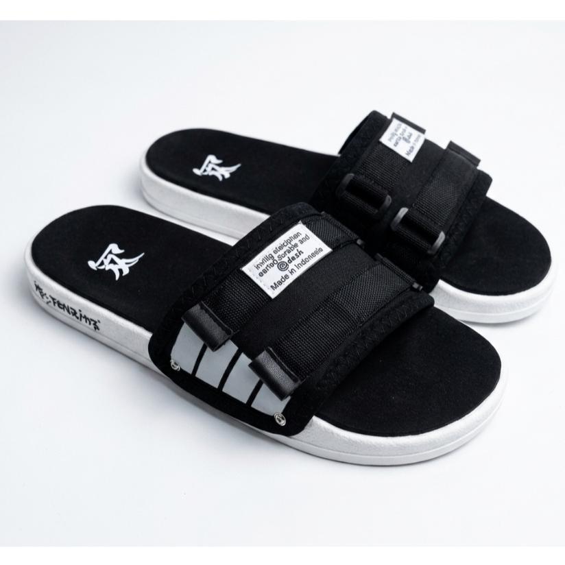 TERLARIS Agnia - GRS Distro Ori - Sol White - Sandal Slop | Sandal slide | Sandal pria Wanita | Sand