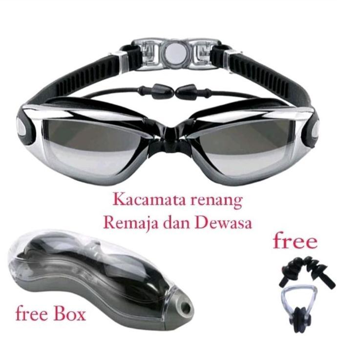 taffSPORT kacamata renang anti Fog UV Protection kacamata renang Remaj