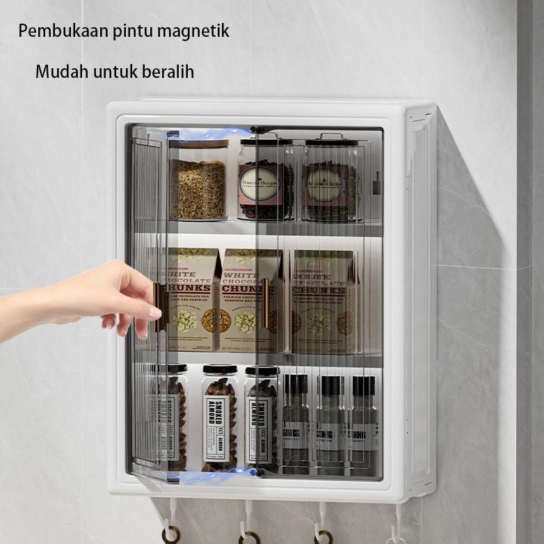 NEW YAHADA RAK DINDING SERBAGUNA | RAK TEMPEL ANTI AIR UNTUK KAMAR MANDI & DAPUR | RAK BUMBU / LEMAR