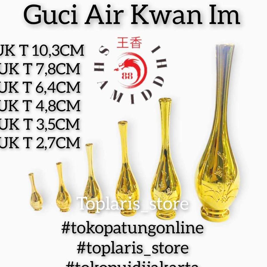Guci Pot Kuningan Kwan Im
