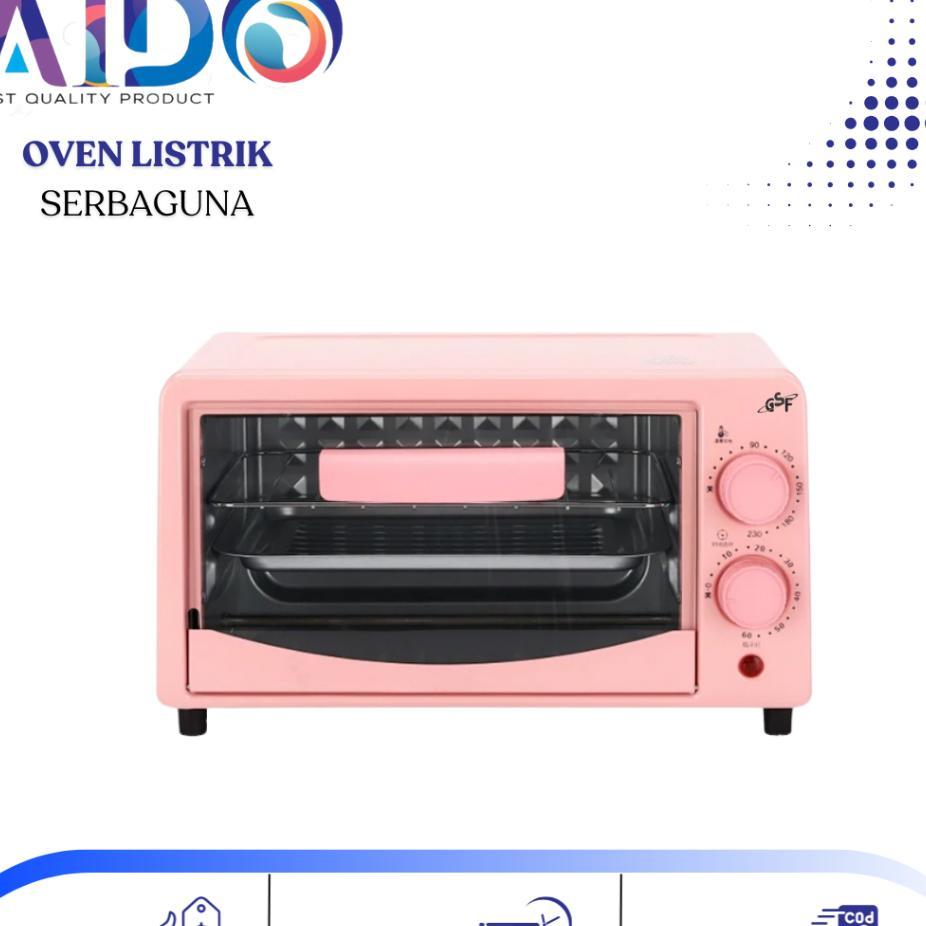 Aido Oven Listrik Panggang Daging Oven Baking Kue Kompor Listrik 12L Pemanggang Kue