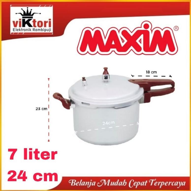 Presto Maxim 7 Liter / Presto Maxim 24Cm / Panci Presto Maxim 7Liter / Presto Daging / Pressure Cook