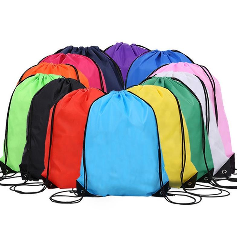 OWH Tas Nylon Serut Tas Merchandise Tas Punggung Serut Waterproof TP001