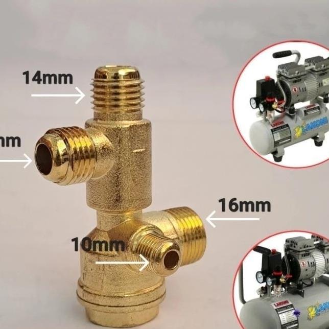 Check Valve Untuk Kompresor Oilless Lakoni Fresco, Kualitas Terbaik, Mudah Dipasang