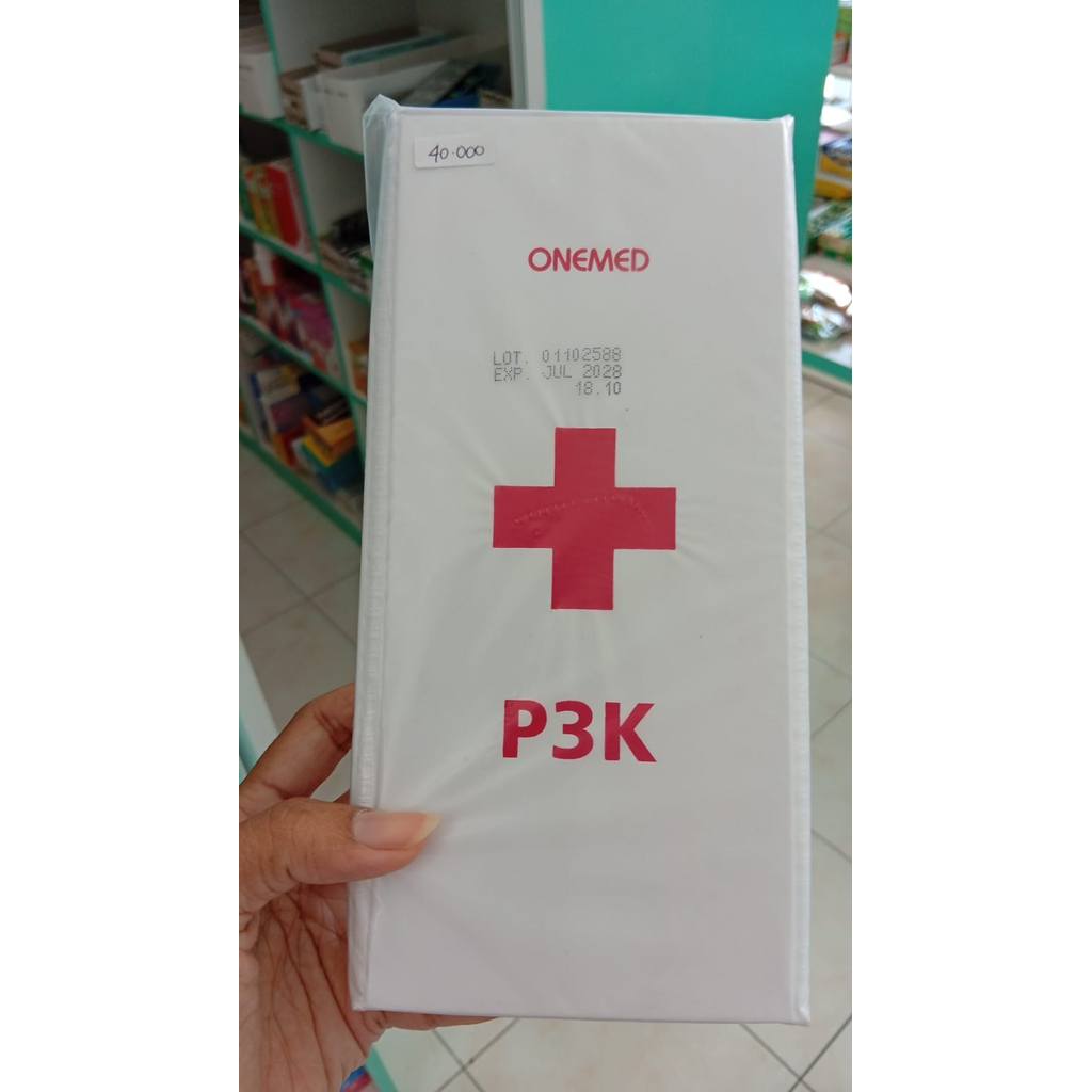 Onemed Kotak P3K Plus Isi Alat P3K Lengkap