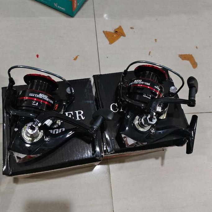 REEL PANCING STRIKE 2 CALIBER PILIHAN 1000 SAMPAO 8000 SUDAH ONE WAY TIDAK ADA SELAH SAAT DIPUTAR PS