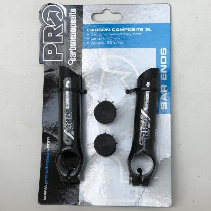 Tanduk Bar End Stang Sepeda Carbon Composite Sl Pro Shimano Hitam