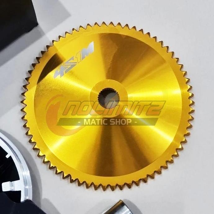 Pulley 4S1M Racing Rumah Roller CVT Beat Scoopy Vario 110 FI Karbu