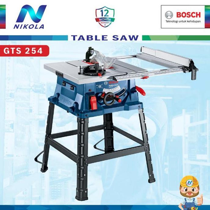 BOSCH GTS 254 Professional Table Saw 10" Inch