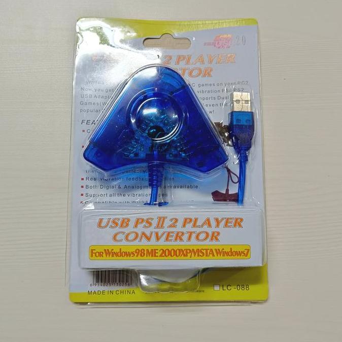 CONVERTER USB DOUBLE / CONVERTER USB BIRU / CONVERTER 2 SLOT