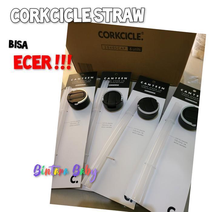 Corkcicle CANTEEN STRAW CAP 20 Oz, 40Oz / Sedotan Corkcicle Original