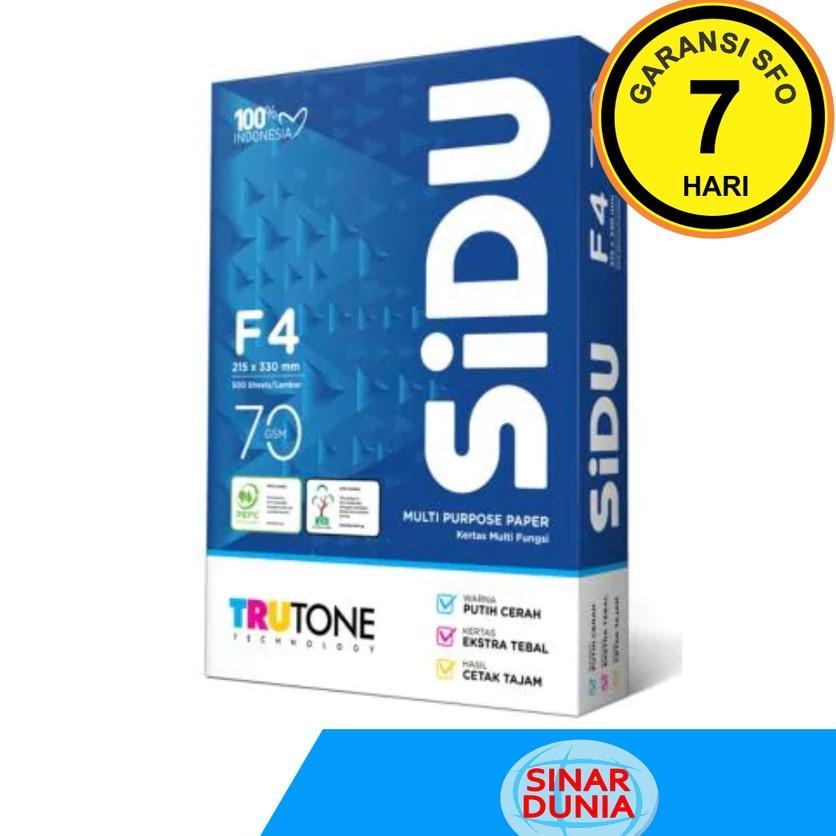 Kertas Hvs F4 70 Gsm - Sidu - Sfo Semarang Official
