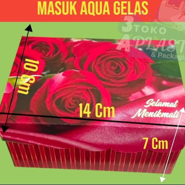 Kardus Snack Motif / Kardus Aqua Masuk (R3Bt) (100 Pcs)