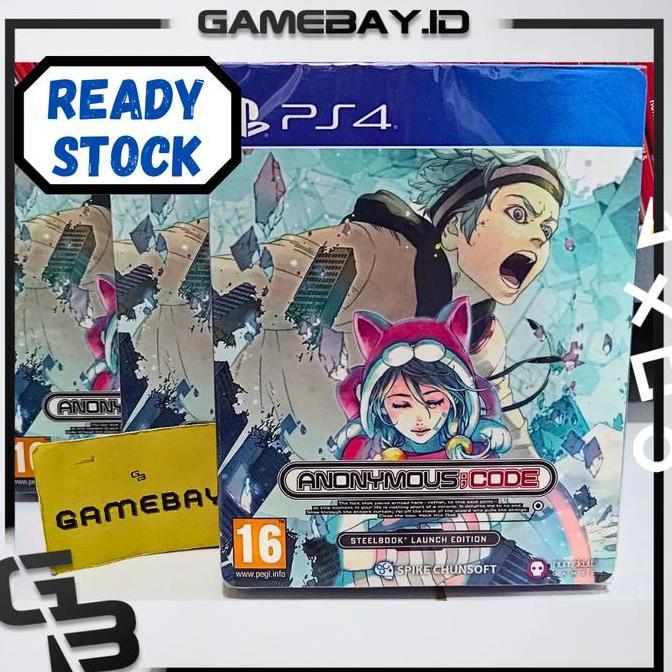 (Good) PS4 Anonymous ; Code Steelbook Launch Edition