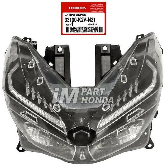33100-K2V-N31 Reflektor Lampu Depan Vario 125 LED 2022 K2V