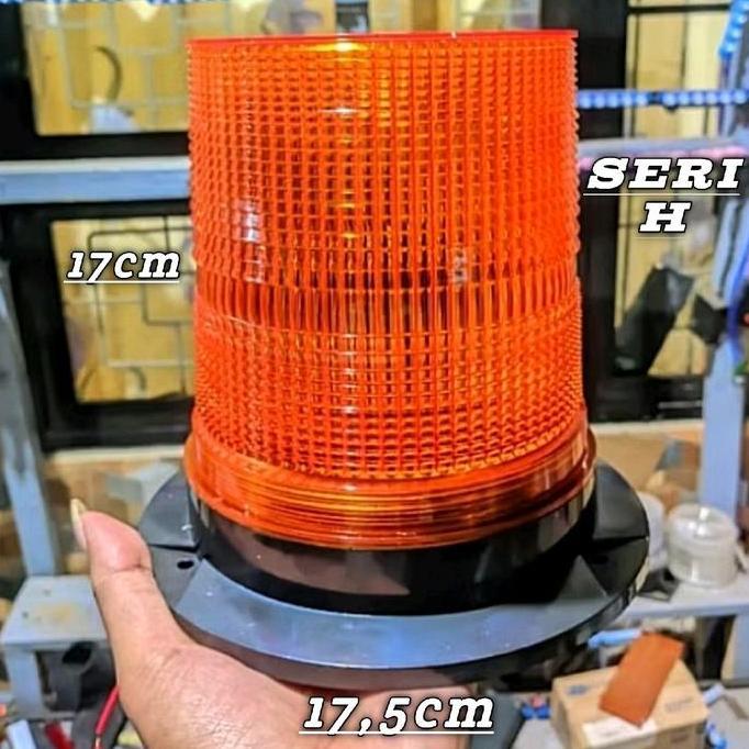LAMPU ROTARY SERI H 2MODE 1X KEDIP, 2X KEDIP RAKITAN SENDIRI 12VOLT 24VOLT CAR Lampu