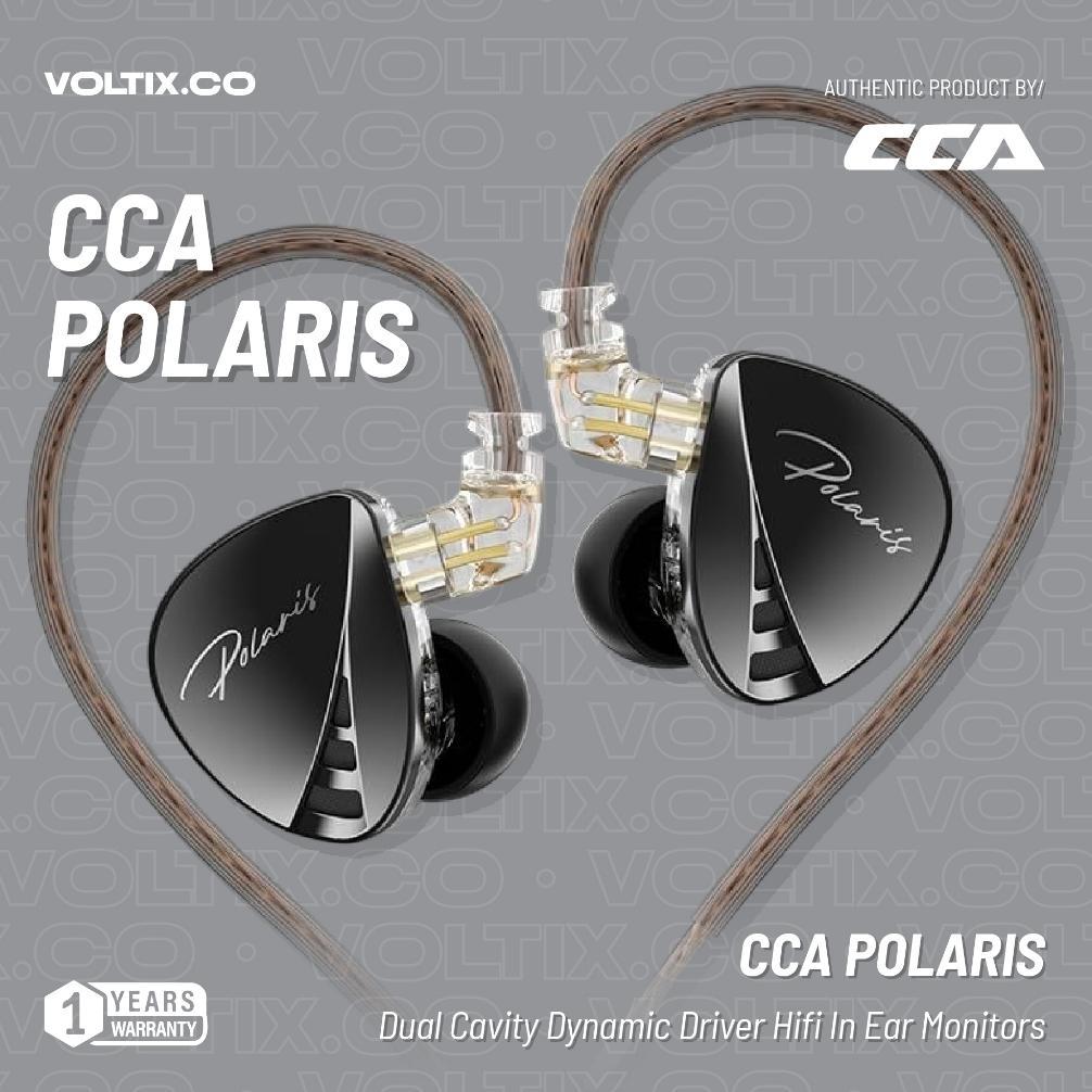 CCA Polaris with MIC In Ear 4 Tuning Switch Single DD Earphone Headset