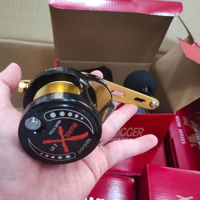 REEL KAMIKAZE EXTREME JIGGER OVER HEAD LX 2 LEFT HAND MICRO OVERHEAD PSJ27