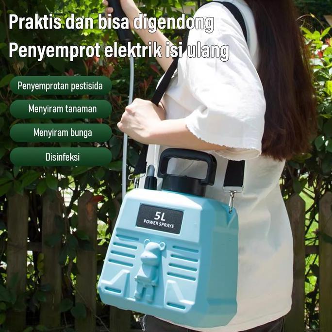 Sprayer Tools Semprotan Rumput Elektrik 5/8 Liter Sprayer Elektrik 5 Liter Semprotan Hama