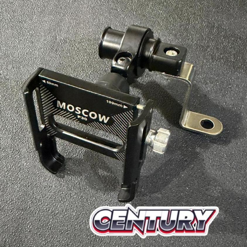 Holder Phone Holder Hp Sepeda Motor Alumunium Alloy Tempat Hp Dudukan Hp Sepeda Motor Holder Vario B