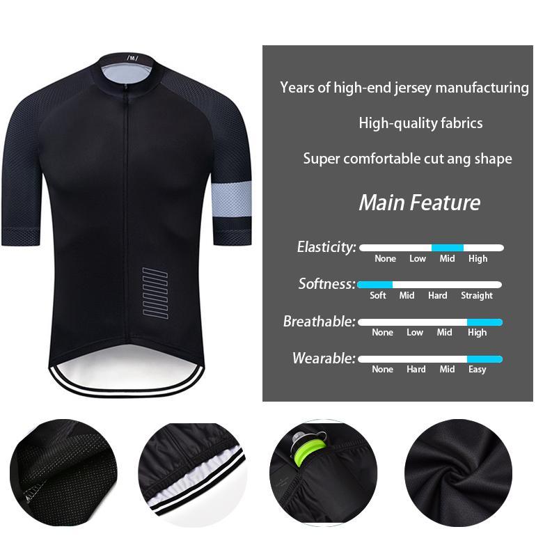 Terbaru Cycling Jersey Sepeda Roadibike Mtb Mavic Kaos Sepeda Dryfit Pakaian Sepeda