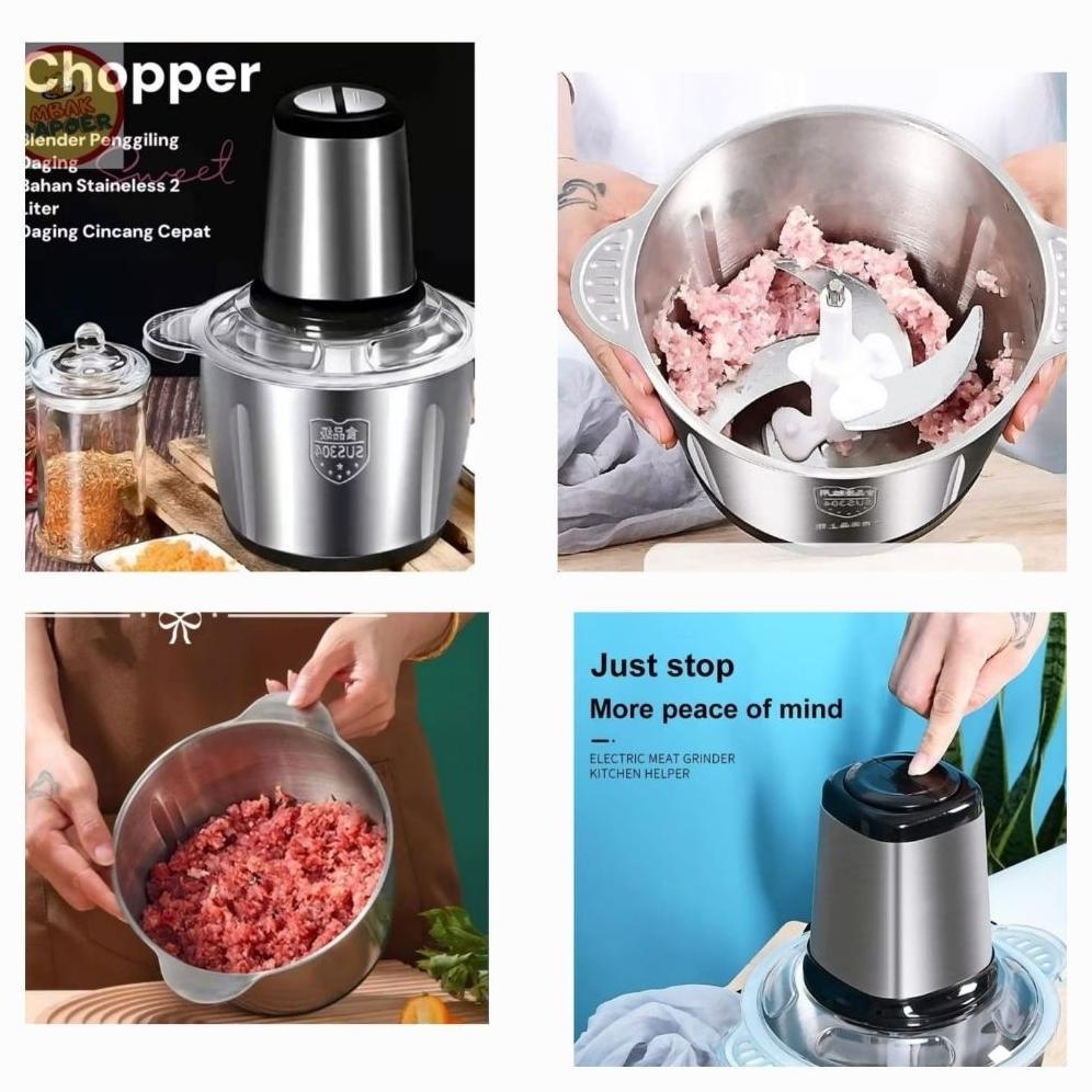 Blender Daging Stainless Cooper Gilingan Daging