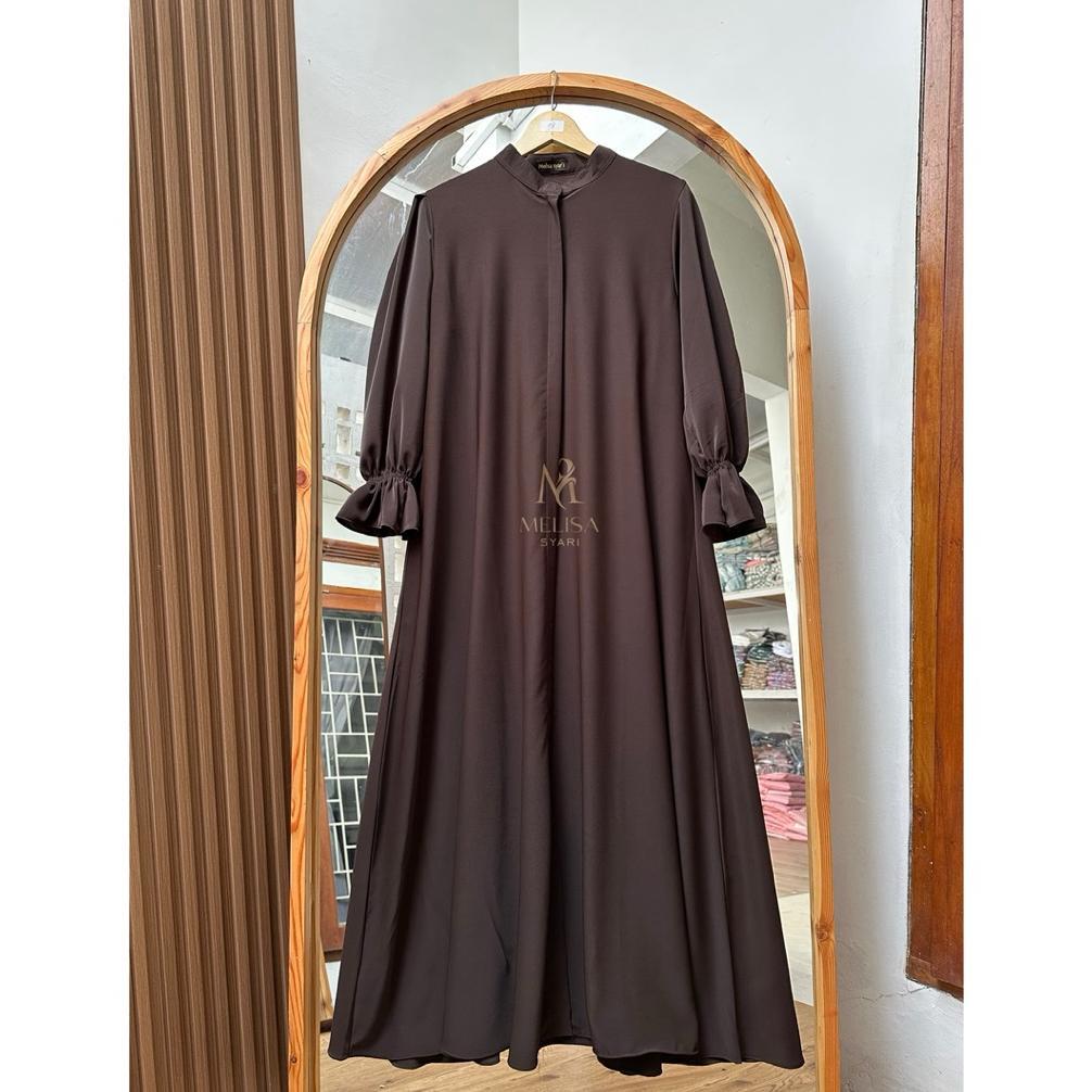 Hana Gamis Polos Wanita Busui By Melisa Syari