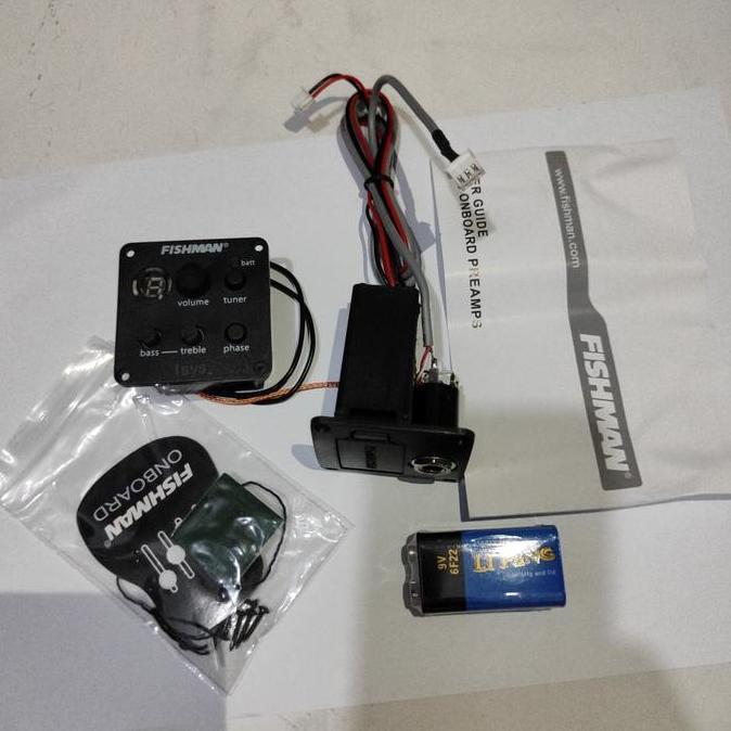 Preamp Fishman Isys Plus/ EQ Fishman Isys+ [terbaik]