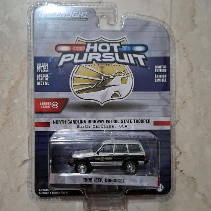 greenlight hot pursuit 1995 jeep cherokee
